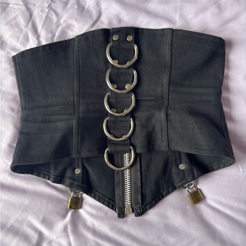 LIP SERVICE Vintage Bondage Waist Cincher - Picture 2 of 12